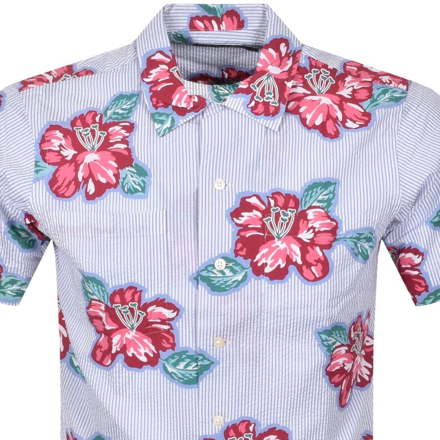 Alternative Image for ProductRalph Lauren Classic Fit Short Sleeve Shirt Blue2